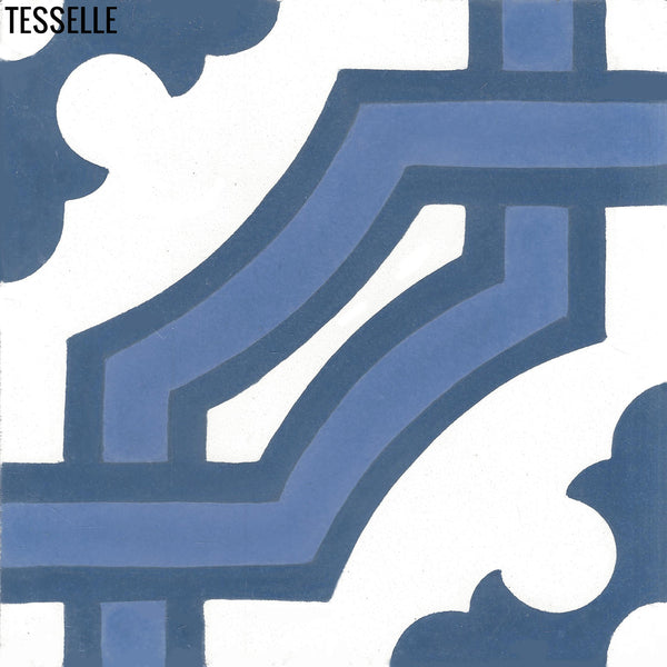 Chateau Grenoble 8" Square Cement Tile