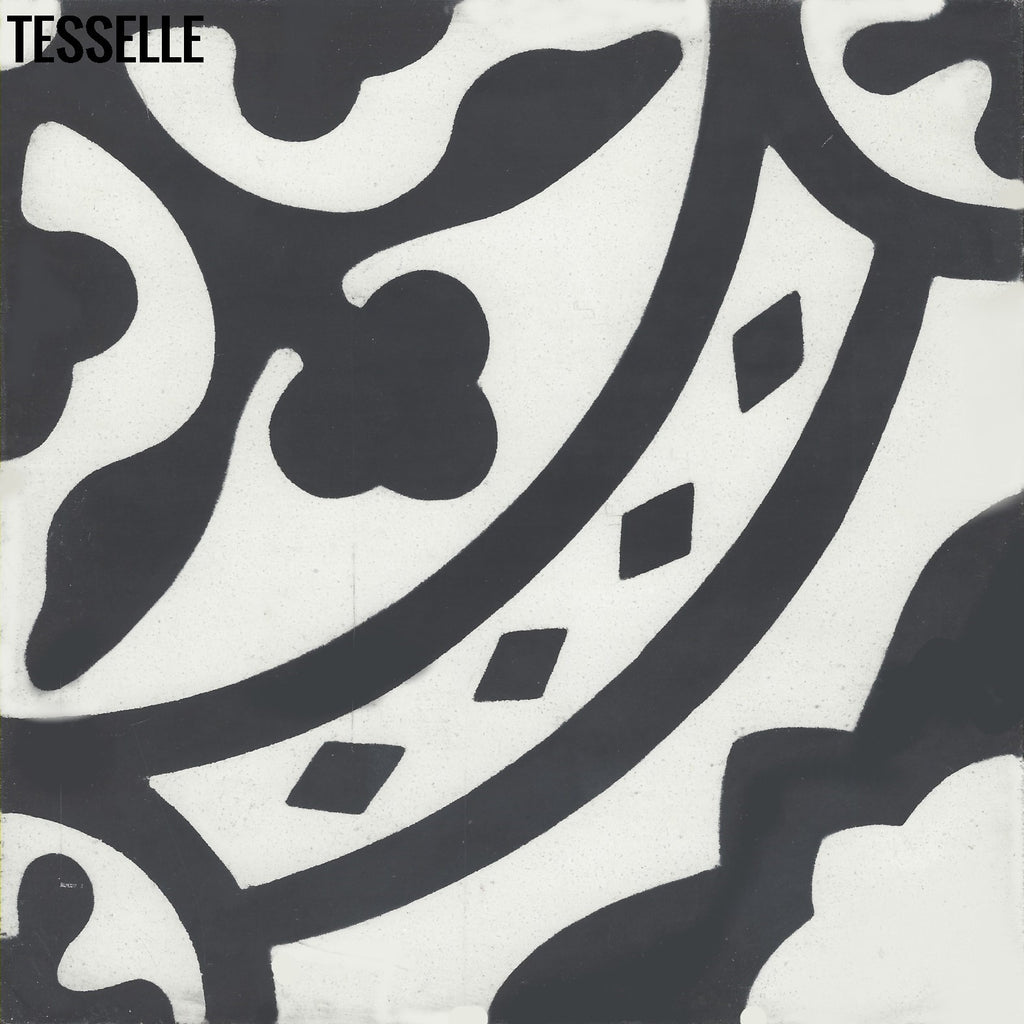 Chrono Radiant 8" Square Cement Tile