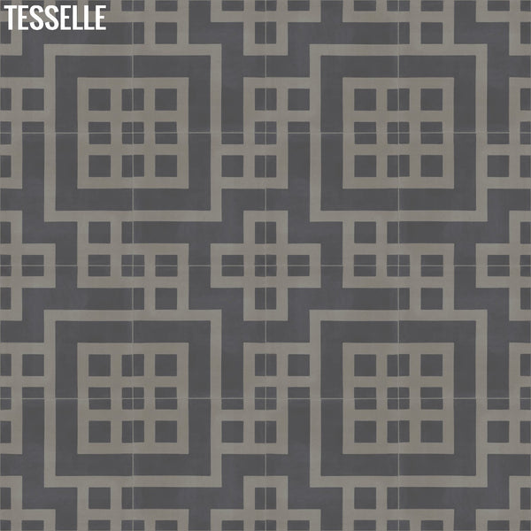 Circuit Cement Tile - Spark Layout 1