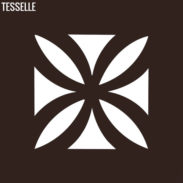 Clover Espresso Brown 7.5" Cement Breeze Block