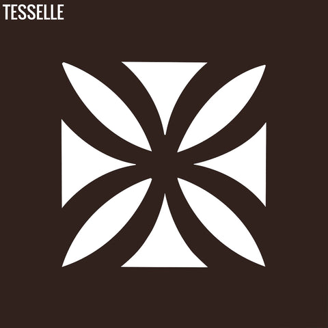 Clover Espresso Brown 7.5" Cement Breeze Block