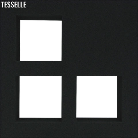 Concourse Coal Black 7.5" Cement Breeze Block