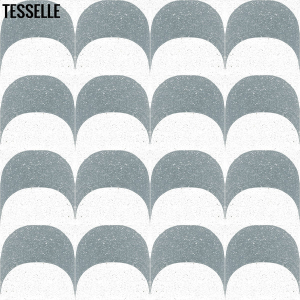 Copacabana Atlantica 8" Square Terrazzo Cement Tile3