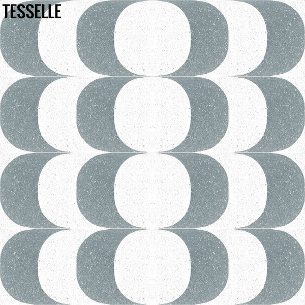 Copacabana Atlantica 8" Square Terrazzo Cement Tile5