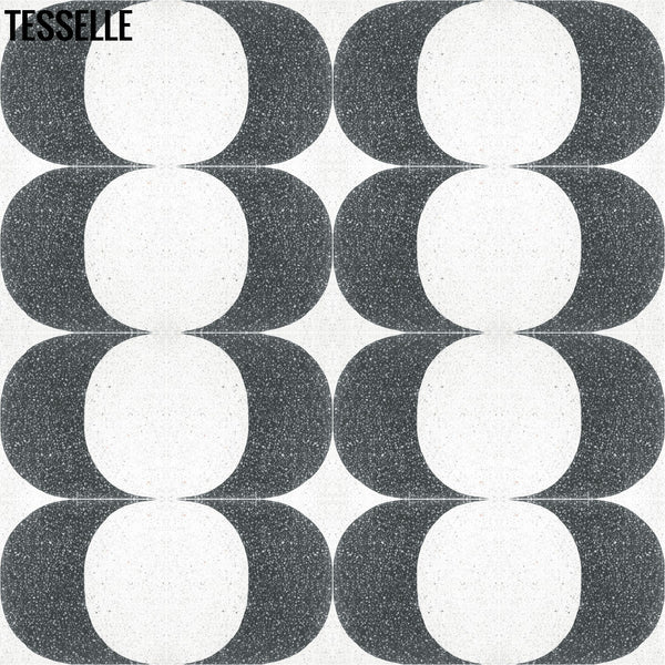 Copacabana Campos 8" Square Terrazzo Cement Tile6
