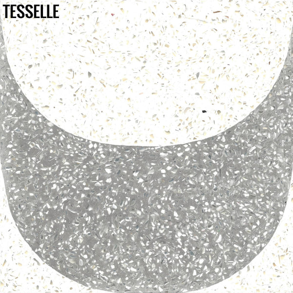 Copacabana Silveira 8" Square Terrazzo Cement Tile1