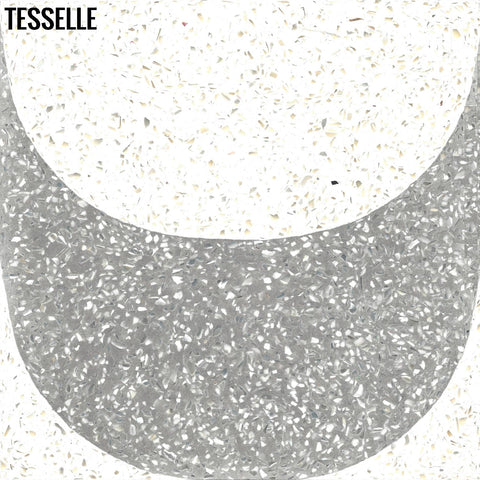 Copacabana Silveira 8" Square Terrazzo Cement Tile1