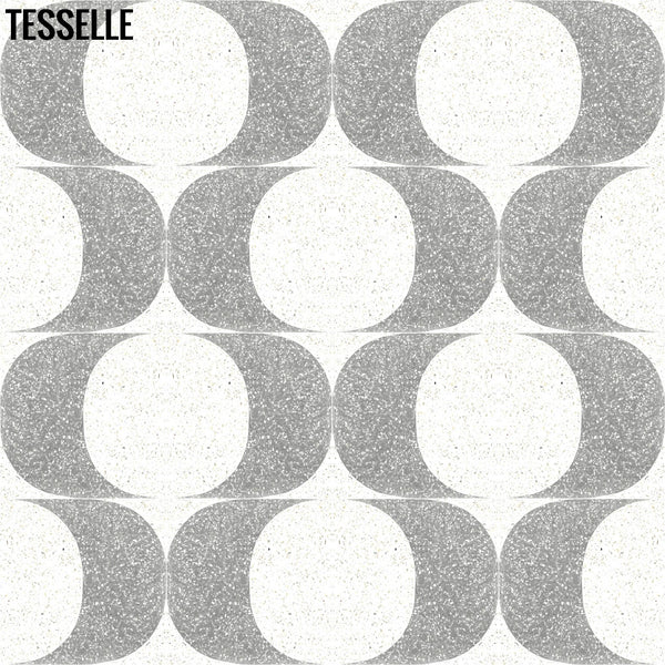Copacabana Silveira 8" Square Terrazzo Cement Tile4