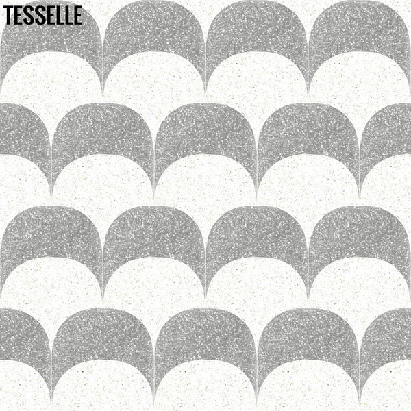 Copacabana Silveira 8" Square Terrazzo Cement Tile9