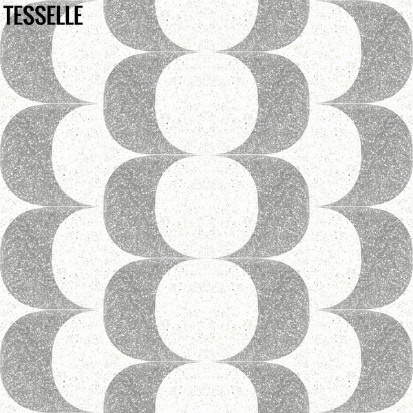 Copacabana Silveira 8" Square Terrazzo Cement Tile