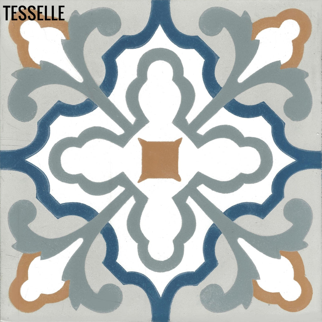 Covington Sylvan 8" Square Cement Tile