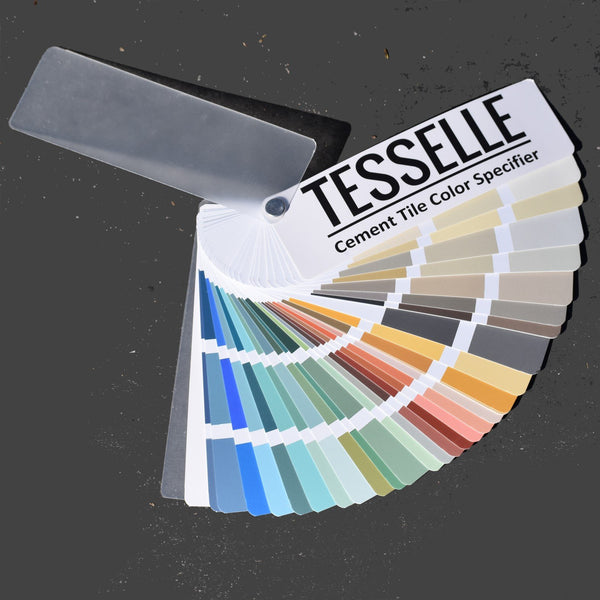 Turquoise 4020 - 9"x8" Hexagonal Cement Tile