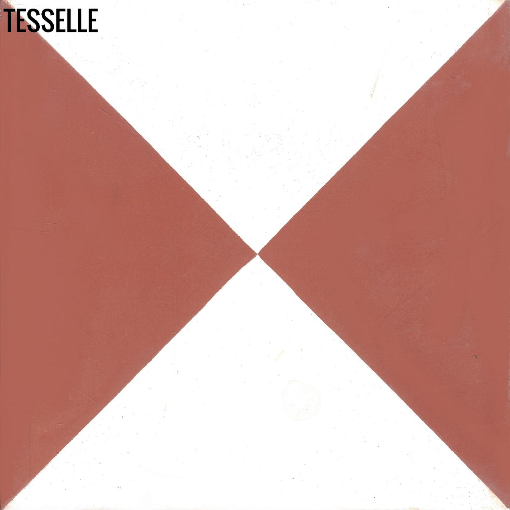 Dimension Mandarin 8" Square Cement Tile