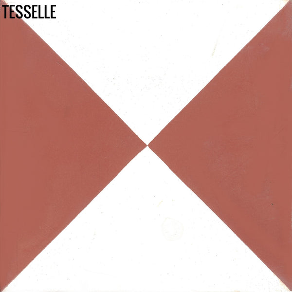 Dimension Mandarin 8" Square Cement Tile