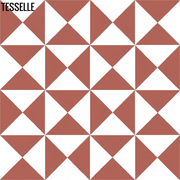 Dimension Mandarin 8" Square Cement Tile