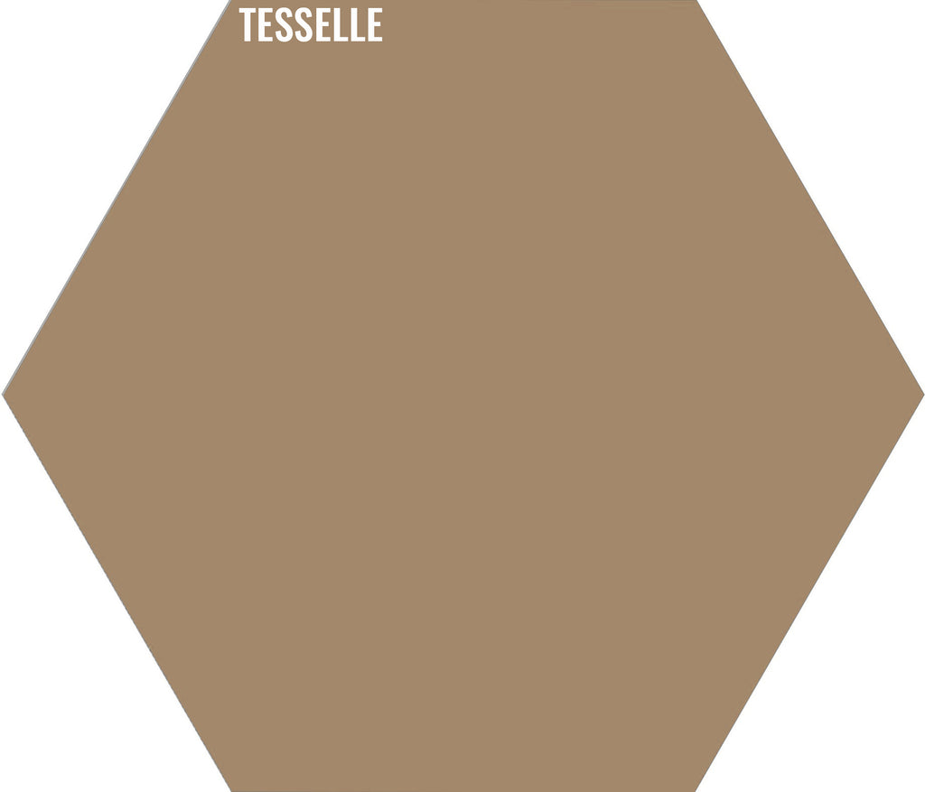Driftwood 8122 - 9"x8" Hexagonal Cement Tile