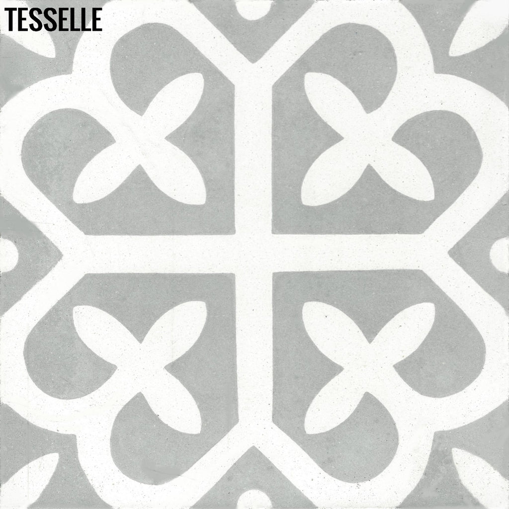 Filigree Terrace 8" Square Cement Tile