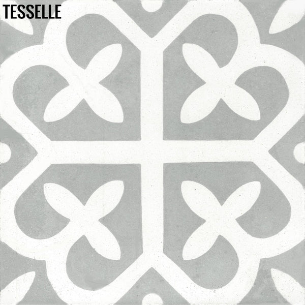 Filigree Terrace 8" Square Cement Tile