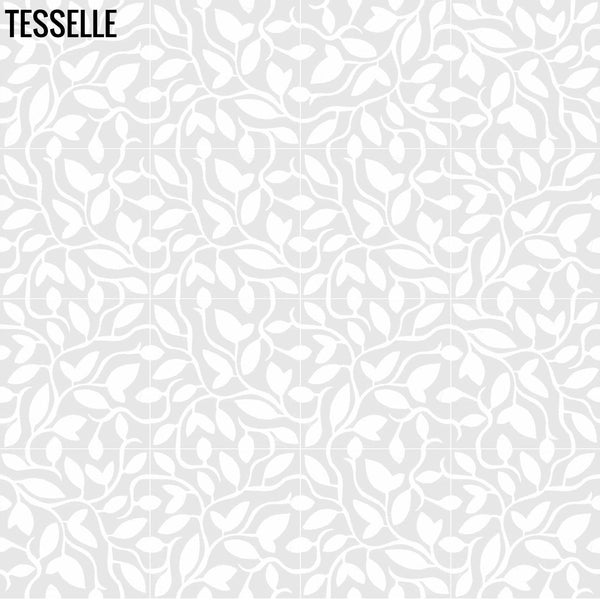 Fine Vine Mica 8" Square Cement Tile Random Layout