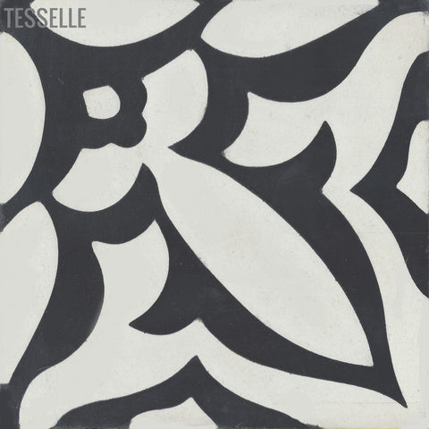 Fiore Nerobia 8" Square Cement Tile