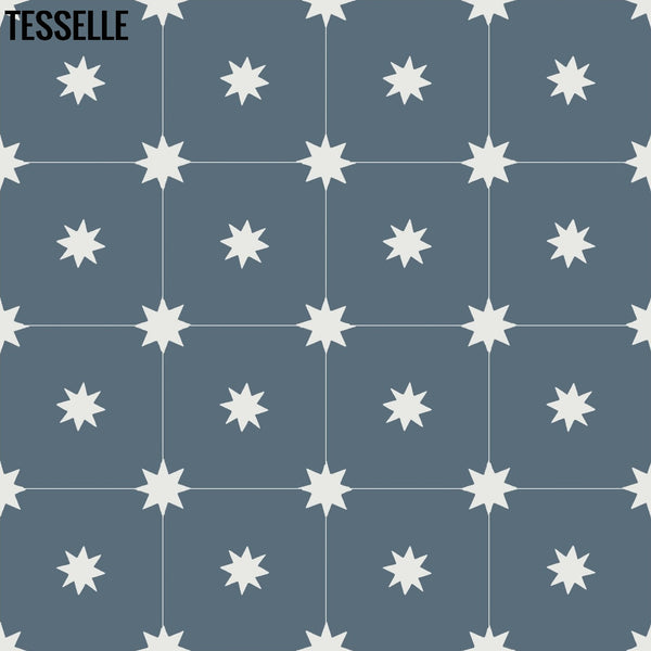Galaxy Canis 8" Square Cement Tile 1