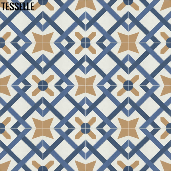 Gazebo Summer 8" Square Cement Tile R