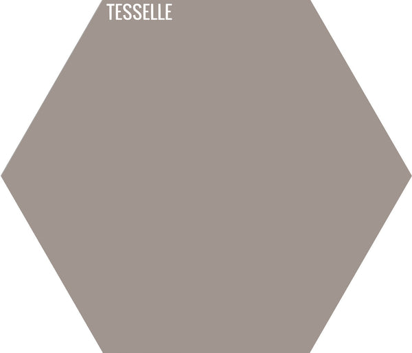 Sandstone 6012 - 9"x8" Hexagonal Cement Tile