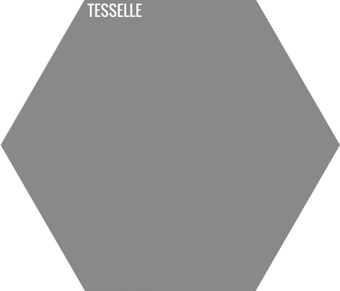 Gravel 2015 - 9"x8" Hexagonal Cement Tile