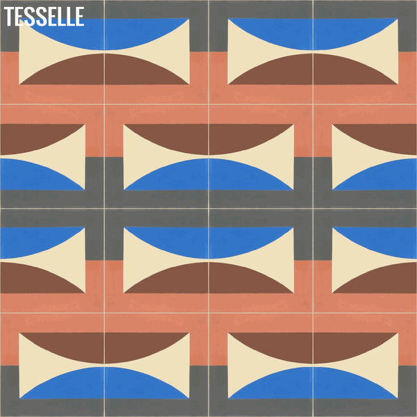 Hedge Moonrise 8" Square Cement Tile by Jim Isermann 7