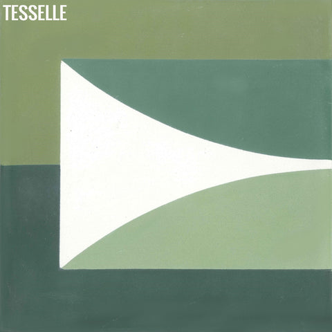 Hedge Solstice 8" Square Cement Tile by Jim Isermann