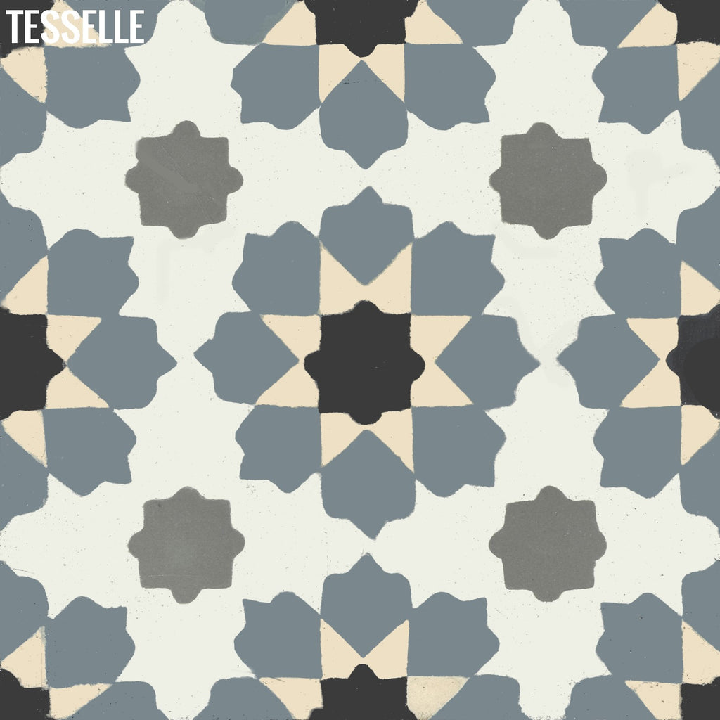 Helena Kavala 8" Square Cement Tile