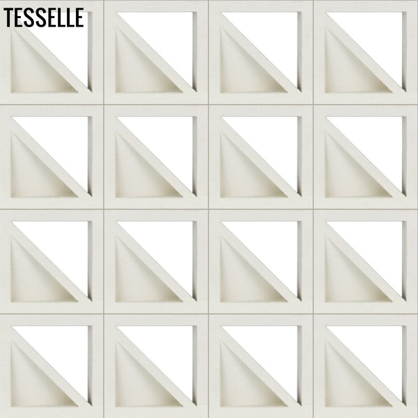 Incline White Breeze Block 3