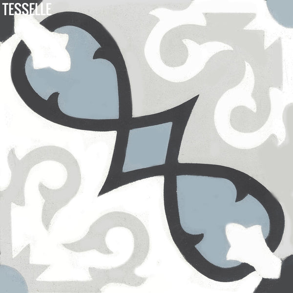 Infinito Afina 8" Square Cement Tile