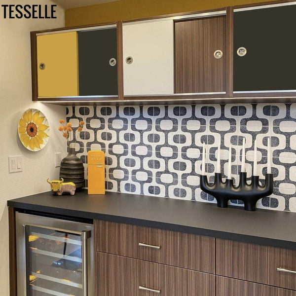 Products Ipanema Campos 8" Square Terrazzo Cement Tile Backsplash