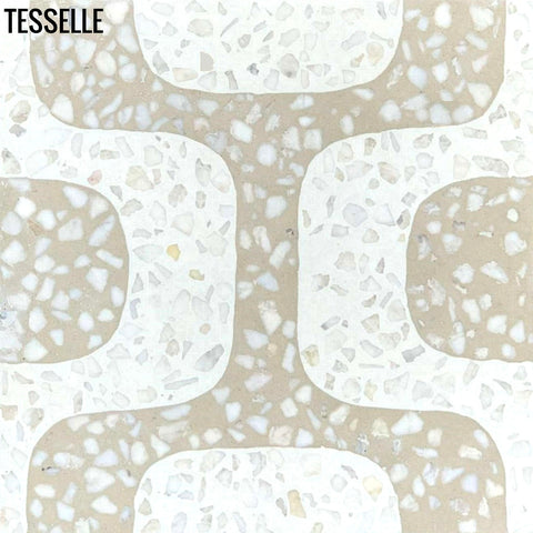 Ipanema Costa 8" Square Terrazzo Cement Tile