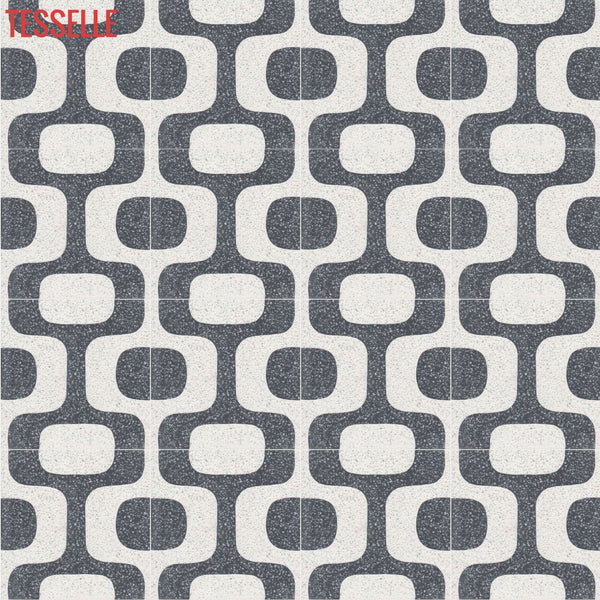 Ipanema Campos 8" Square Cement Tile 1