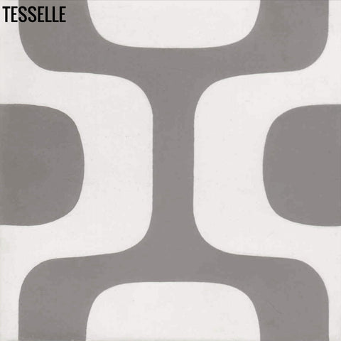 Ipanema Silva 8" Square Cement Tile