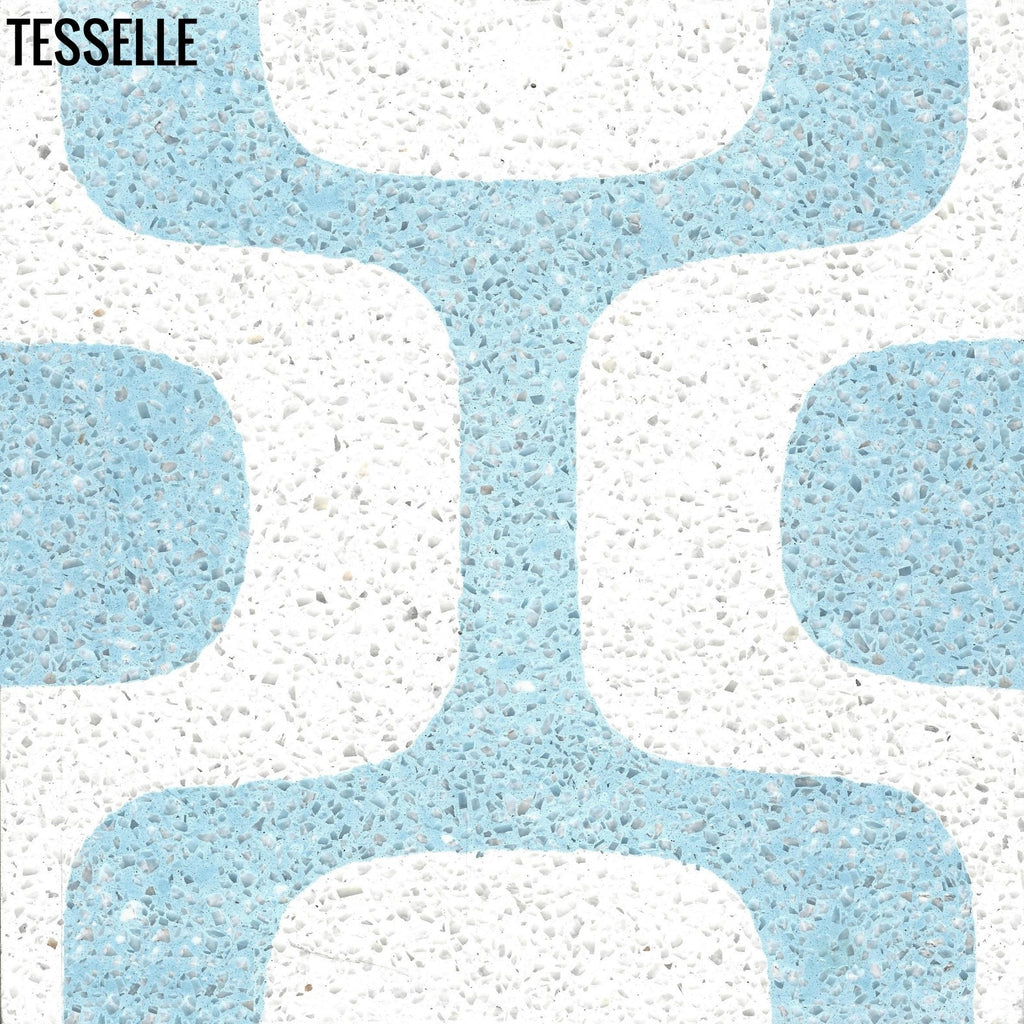 Ipanema Souto 8" Square Terrazzo Cement Tile