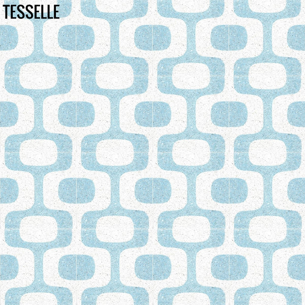 Ipanema Souto 8" Square Terrazzo Cement Tile