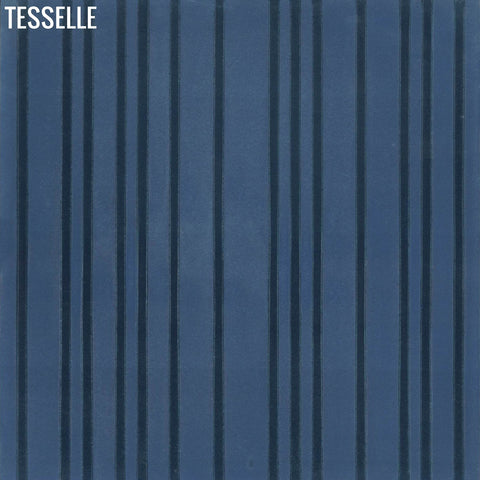 Jaspé 8"x8" Square Cement Tile - Indigo