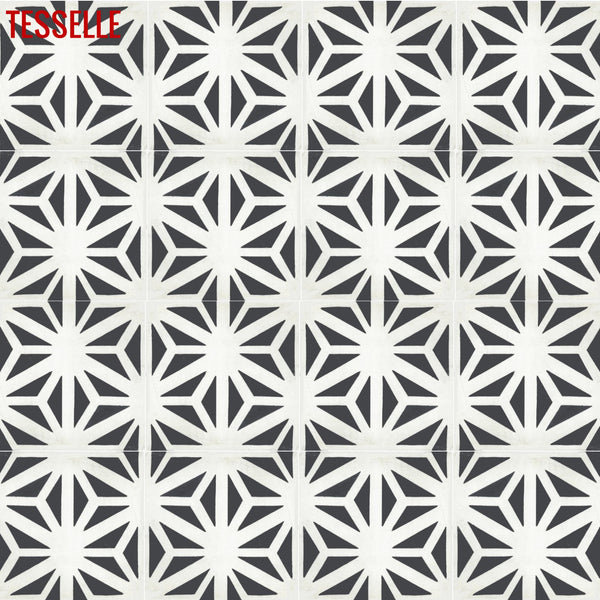 Jewel Delgado 8" Square Cement Tile