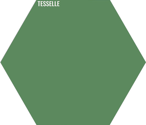 Juniper 8121 - 9"x8" Hexagonal Cement Tile