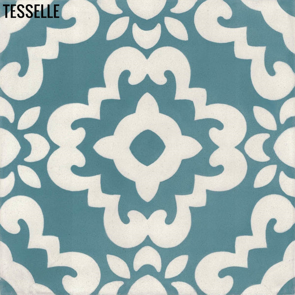 Kalikoe 8" Square Cement Tile - Lorne