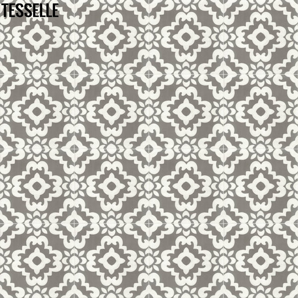 Kalikoe Valle Cement Tile 4x4 Layout