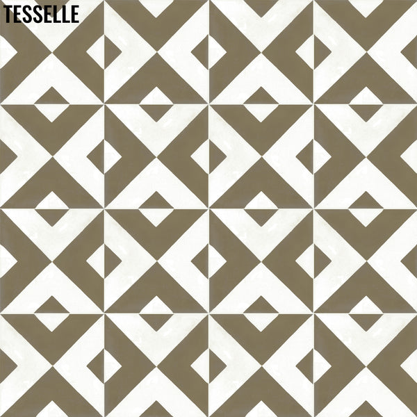 Korvette Bronze 8" Square Cement Tile 2