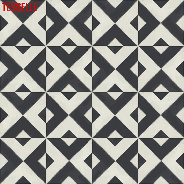 Korvette Calcite 8" Square Cement Tile 2