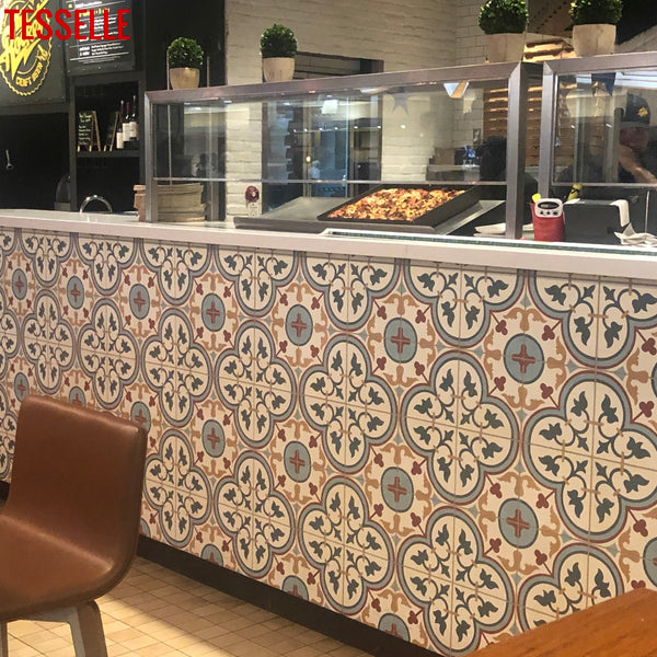 Lyssa Centro 8" Square Cement Tile