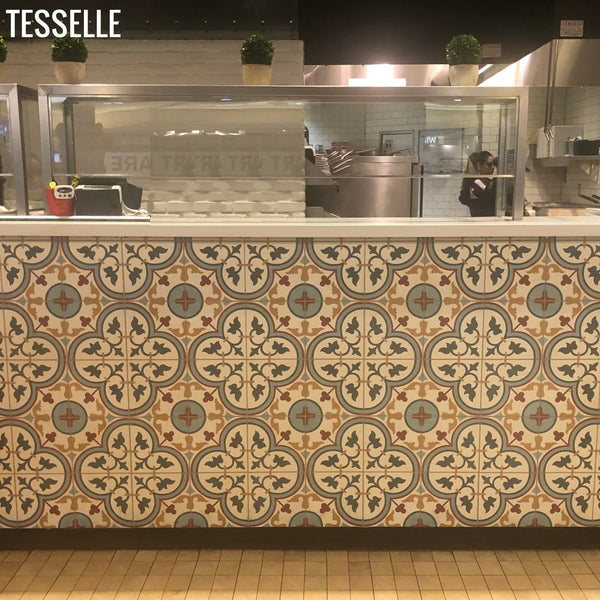 Lyssa Centro 8" Square Cement Tile