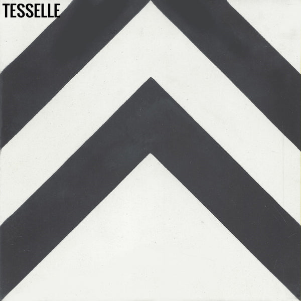 La Chev Burchell 8" Square Cement Tile