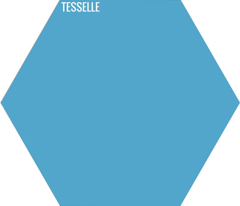 Lake 4007 - 9"x8" Hexagonal Cement Tile